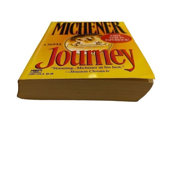 Journey By James A Michner Paperback Book Novel - Picture 3 of 12
